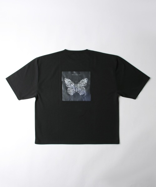 NILWAY（ニルウェイ）の「イージーケアポンチバックプリントグラフィックビッグTシャツ（Tシャツ/カットソー・メンズ・ホワイト/ブラック/ホワイト系/ブラック系・MEDIUM/LARGE）」の19枚目の写真