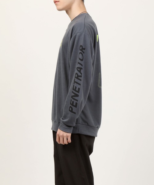 TopIsm(トップイズム)の「ワイドシルエット ガールズプリントスウェット(Tシャツ/カットソー・メンズ・ホワイト/グレー系その他/ブラック/ブルー系その他・L/M/LL)」の6枚目の写真
