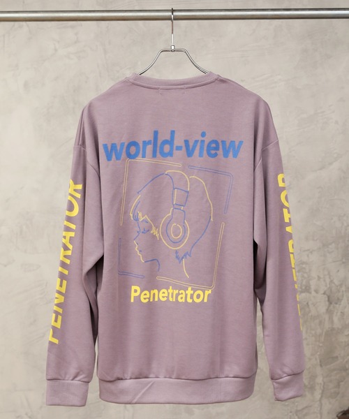 TopIsm(トップイズム)の「ワイドシルエット ガールズプリントスウェット(Tシャツ/カットソー・メンズ・ホワイト/グレー系その他/ブラック/ブルー系その他・L/M/LL)」の12枚目の写真