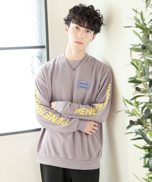 TopIsm(トップイズム)の「ワイドシルエット ガールズプリントスウェット(Tシャツ/カットソー・メンズ・ホワイト/グレー系その他/ブラック/ブルー系その他・L/M/LL)」の20枚目の写真