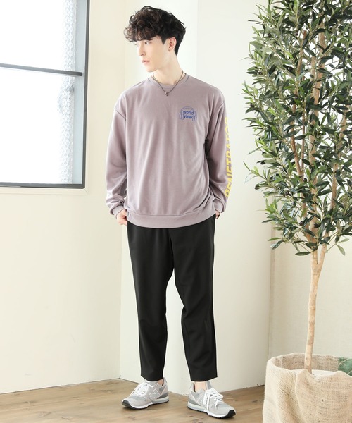 TopIsm(トップイズム)の「ワイドシルエット ガールズプリントスウェット(Tシャツ/カットソー・メンズ・ホワイト/グレー系その他/ブラック/ブルー系その他・L/M/LL)」の21枚目の写真