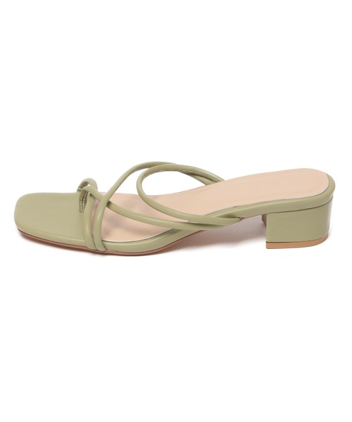 LAKOLE(ラコレ)の「チューブヒールサンダル / 933894(サンダル・レディース・ブラック/ライトグリーン/アイボリー/グレイッシュベージュ・MEDIUM/LARGE)」の17枚目の写真