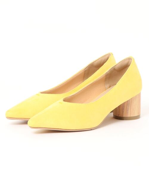 KOBE LETTUCE（コウベレタス）の「センターシームステッチパンプス（パンプス・レディース・イエロー/ブラック/アイボリー・M/S/LL/L）」の15枚目の写真