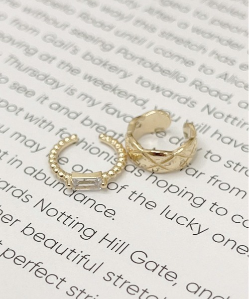 apres jour(アプレジュール)の「【apres jour×ARIAZ】アソートイヤカフ2個セット(イヤーカフ・レディース・ゴールド/シルバー系その他/ゴールド系その他2/シルバー/シルバー系その他2/ゴールド系その他3/シルバー系その他3/ゴールド系その他・FREE)」の7枚目の写真