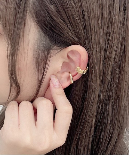 apres jour(アプレジュール)の「【apres jour×ARIAZ】アソートイヤカフ2個セット(イヤーカフ・レディース・ゴールド/シルバー系その他/ゴールド系その他2/シルバー/シルバー系その他2/ゴールド系その他3/シルバー系その他3/ゴールド系その他・FREE)」の8枚目の写真