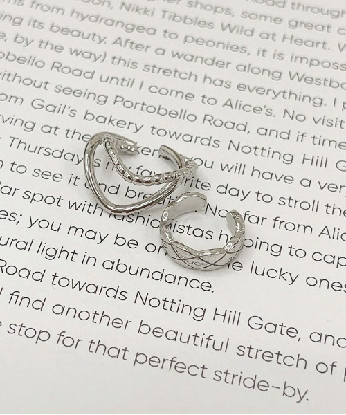 apres jour(アプレジュール)の「【apres jour×ARIAZ】アソートイヤカフ2個セット(イヤーカフ・レディース・ゴールド/シルバー系その他/ゴールド系その他2/シルバー/シルバー系その他2/ゴールド系その他3/シルバー系その他3/ゴールド系その他・FREE)」の13枚目の写真