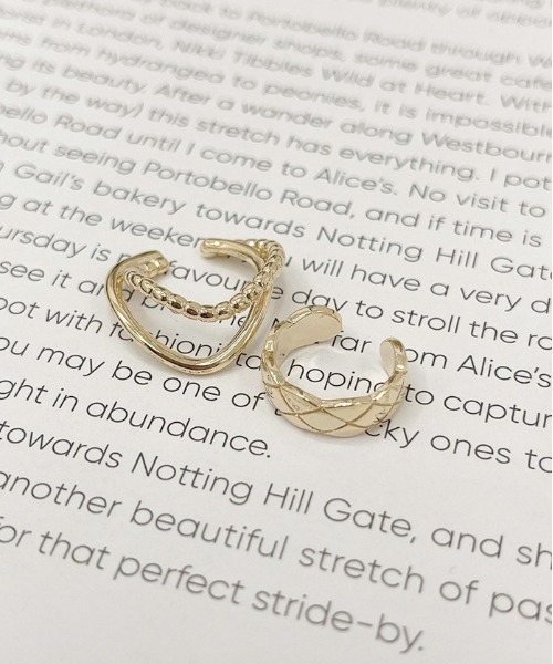 apres jour(アプレジュール)の「【apres jour×ARIAZ】アソートイヤカフ2個セット(イヤーカフ・レディース・ゴールド/シルバー系その他/ゴールド系その他2/シルバー/シルバー系その他2/ゴールド系その他3/シルバー系その他3/ゴールド系その他・FREE)」の14枚目の写真