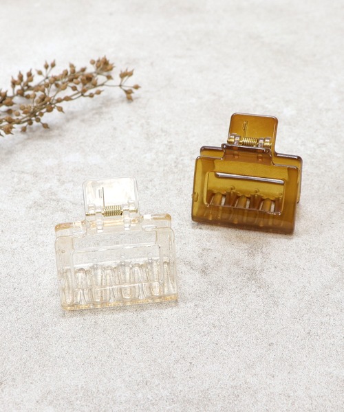 Esime（エシミー）の「ヘアバレッタ2点セット（バレッタ/ヘアクリップ・レディース・B/D/F/E/C/A/G/H/I/J/K・FREE）」の3枚目の写真