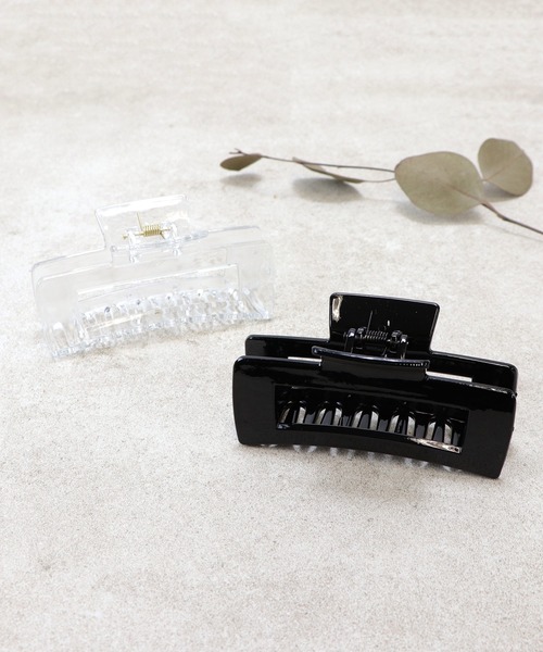 Esime（エシミー）の「ヘアバレッタ2点セット（バレッタ/ヘアクリップ・レディース・B/D/F/E/C/A/G/H/I/J/K・FREE）」の7枚目の写真