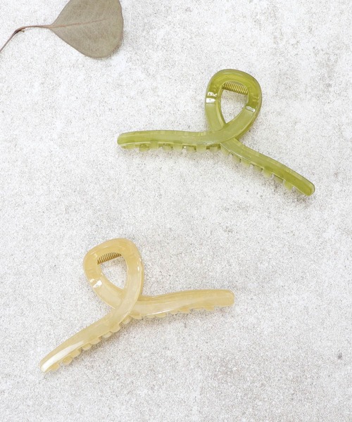 Esime（エシミー）の「ヘアバレッタ2点セット（バレッタ/ヘアクリップ・レディース・B/D/F/E/C/A/G/H/I/J/K・FREE）」の10枚目の写真