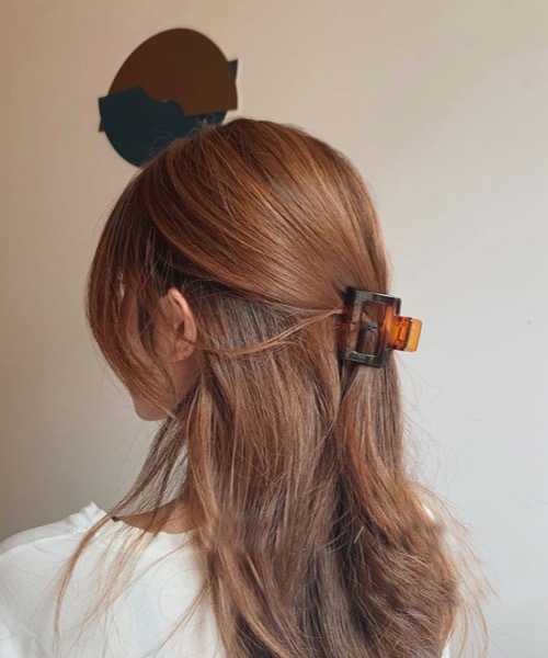 Esime（エシミー）の「ヘアバレッタ2点セット（バレッタ/ヘアクリップ・レディース・B/D/F/E/C/A/G/H/I/J/K・FREE）」の14枚目の写真