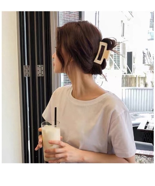 Esime（エシミー）の「ヘアバレッタ2点セット（バレッタ/ヘアクリップ・レディース・B/D/F/E/C/A/G/H/I/J/K・FREE）」の17枚目の写真