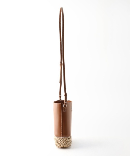 JOURNAL STANDARD（ジャーナルスタンダード）の「【YAHKI /ヤーキ】STRAW 2WAY ：ショルダーバッグ（ショルダーバッグ・レディース・キャメル/ブラック・FREE）」の11枚目の写真