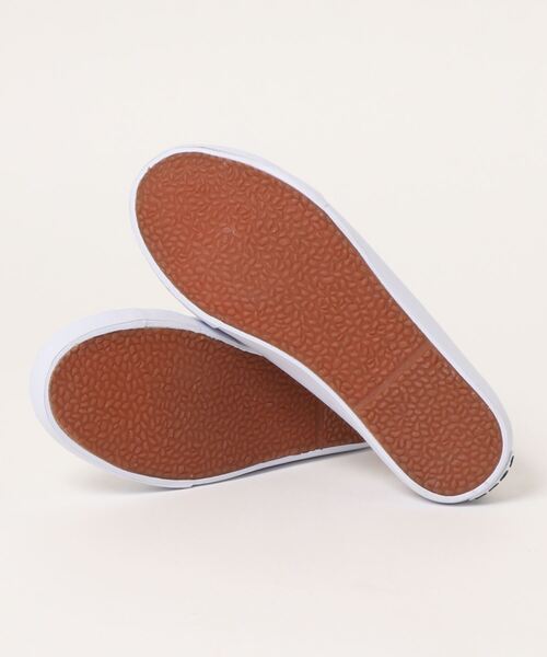 POLO RALPH LAUREN(ポロ ラルフ ローレン)の「【POLO RALPH LAUREN/ポロラルフローレン】ジュニアサイズ CARSON スニーカー(スニーカー・キッズ・ホワイト×ネイビー・4/5/4.5)」の2枚目の写真