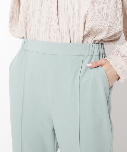 THE SHOP TK （ザ ショップ ティーケー ）の「◆イージーテーパードパンツ（その他パンツ・レディース・ライトベージュ/サックスブルー/ネイビー・11/12/13/14）」の4枚目の写真