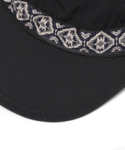 KAVU カブー BAYFLOW別注 ストラップキャップ ブラック ナイロン③ MADE IN USAKAVU⁄カブー ORGANIC STRAPCAP⁄オーガニックストラップ