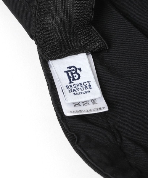 KAVU カブー BAYFLOW別注 ストラップキャップ ブラック ナイロン③ MADE IN USAKAVU⁄カブー ORGANIC STRAPCAP⁄オーガニックストラップ