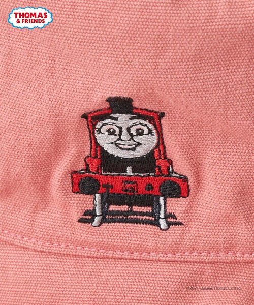 CIAOPANIC TYPY（チャオパニックティピー）の「【きかんしゃトーマス】コラボ切りっ放しバケットハット（ハット・キッズ・ベージュ/レッド/ブルー/グリーン・54）」の16枚目の写真