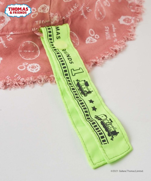 CIAOPANIC TYPY（チャオパニックティピー）の「【きかんしゃトーマス】コラボ切りっ放しバケットハット（ハット・キッズ・ベージュ/レッド/ブルー/グリーン・54）」の17枚目の写真