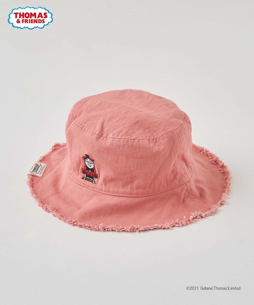 CIAOPANIC TYPY（チャオパニックティピー）の「【きかんしゃトーマス】コラボ切りっ放しバケットハット（ハット・キッズ・ベージュ/レッド/ブルー/グリーン・54）」の14枚目の写真