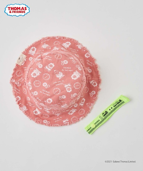 CIAOPANIC TYPY（チャオパニックティピー）の「【きかんしゃトーマス】コラボ切りっ放しバケットハット（ハット・キッズ・ベージュ/レッド/ブルー/グリーン・54）」の20枚目の写真