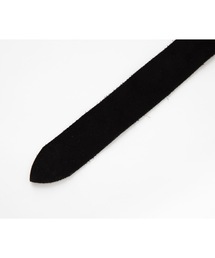 JINMAMA　SEA ビッグハートベルト SEA BIG HEART SUEDE BELT(SILVER)