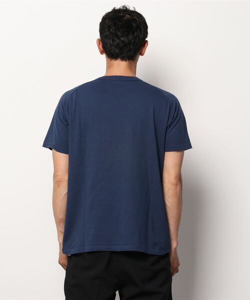 Nigel Cabourn（ナイジェルケーボン）の「Nigel Cabourn [CLASSIC] NEW BASIC T-SHIRT (ナイジェルケーボン )(3colors)(Men's)(80420021020)（Tシャツ/カットソー・メンズ・ブラック/オフホワイト/インディゴブルー・48/50）」の5枚目の写真