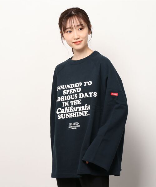 RAGLAN BIG SWEAT TOP