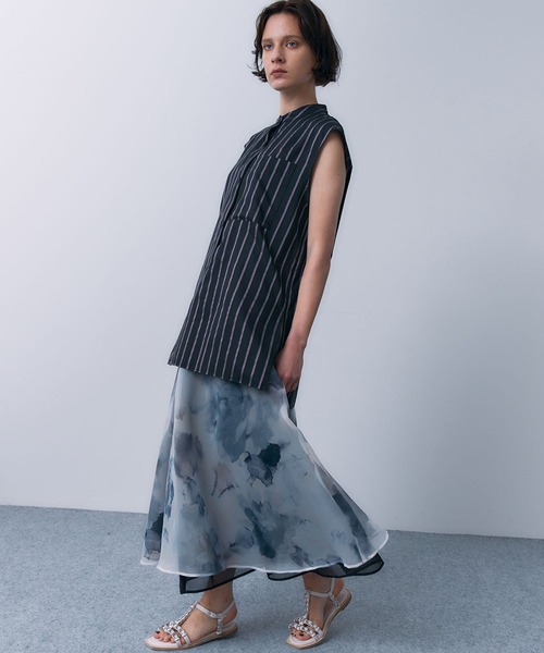 STUNNING LURE(スタニングルアー)の「メッシュレイヤードスカート(スカート・レディース・ブラック・SMALL/MEDIUM)」の8枚目の写真