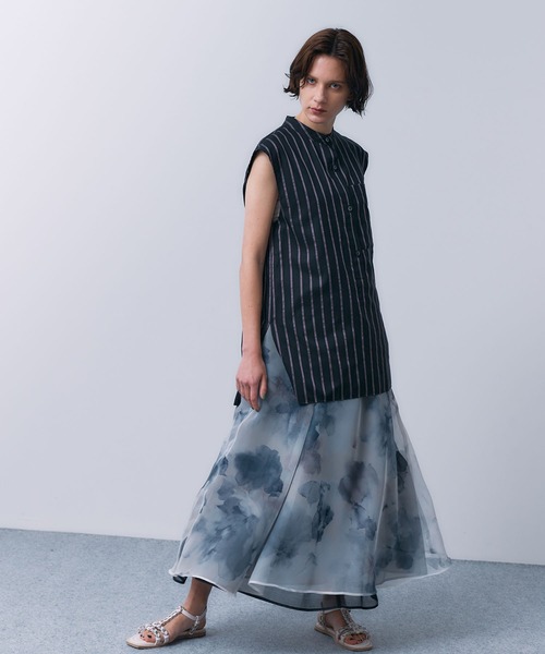 STUNNING LURE(スタニングルアー)の「メッシュレイヤードスカート(スカート・レディース・ブラック・SMALL/MEDIUM)」の7枚目の写真