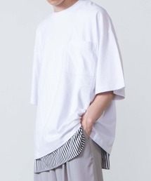 WEGO | WEGO/アンサンブル デザインビッグシルエット5分袖Tシャツ(アンサンブル)