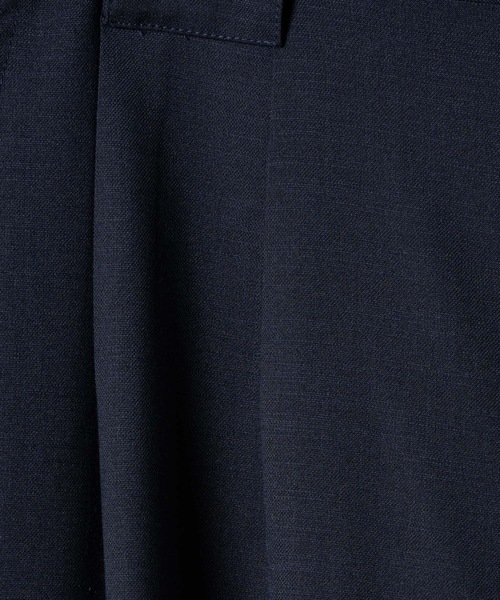 INTER FACTORY（インターファクトリー）の「ファッションインフルエンサー たいが - リネンタッチタックイージーパンツ　made in INTER FACTORY（その他パンツ・メンズ・チャコールグレー/ベージュ・MEDIUM/LARGE）」の20枚目の写真