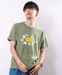 ロゴメーセージプリントTシャツ吸水速乾