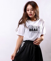 ロゴメーセージプリントTシャツ吸水速乾