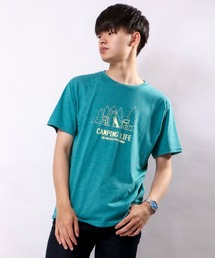 ロゴメーセージプリントTシャツ吸水速乾
