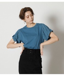 AZUL by moussy | SLEEVE PUFF CUT TOPS/スリーブパフカットトップス(Tシャツ/カットソー)
