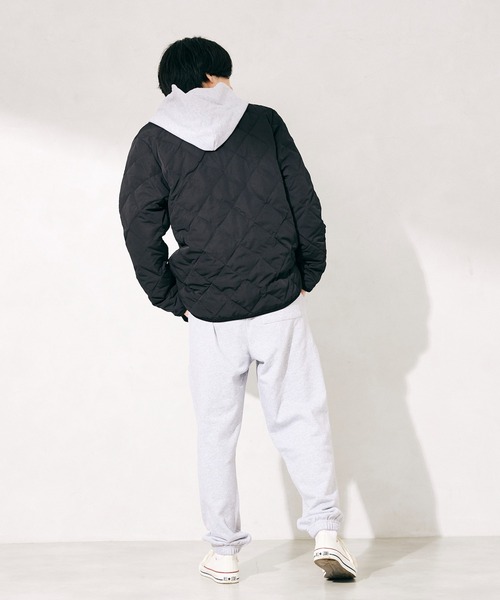 TAION（タイオン）の「【TAION×HOUSE HOLD/タイオン】別注 キルティング ダウンジャケット（ダウンジャケット/コート・メンズ・ネイビー/カーキ/ブラック・3/2/4）」の5枚目の写真