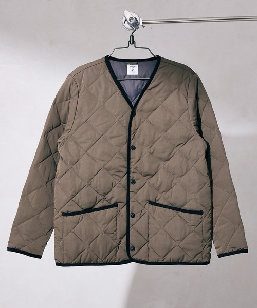 TAION（タイオン）の「【TAION×HOUSE HOLD/タイオン】別注 キルティング ダウンジャケット（ダウンジャケット/コート・メンズ・ネイビー/カーキ/ブラック・3/2/4）」の16枚目の写真