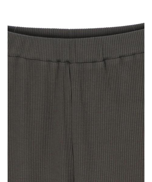 AMERICAN HOLIC（アメリカンホリック）の「リラックスリブカットパンツ（その他パンツ・レディース・チャコールグレー/アイボリー・S/M/L）」の16枚目の写真