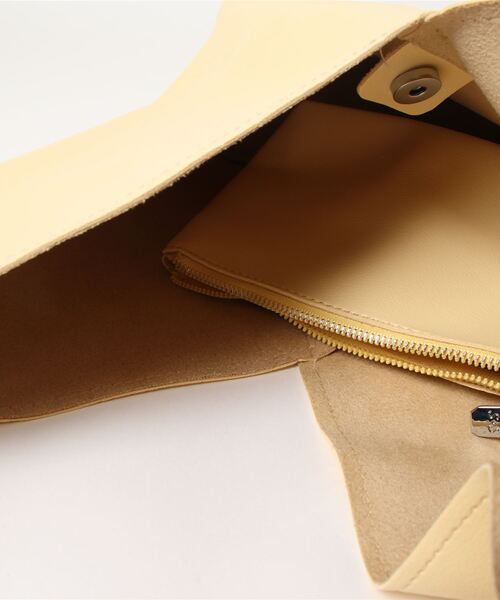 aimoha（アイモハ）の「PUトート（トートバッグ・レディース・ブラック/ベージュ/オフホワイト/イエロー・FREE）」の12枚目の写真