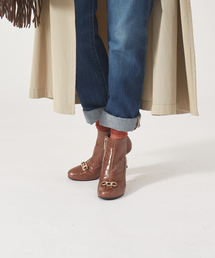 PICHE ABAHOUSE | 【スノーソール】チェーンモチーフブーツ(ブーツ)