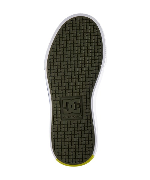 DC SHOES（ディーシーシューズ）の「Ks PURE HIGH-TOP SE/DCキッズスニーカーハイカット（スニーカー・キッズ・ホワイト/ブラック/ホワイト系その他・22cm/23cm/24cm/18cm/19cm/20cm/21cm/17cm）」の6枚目の写真