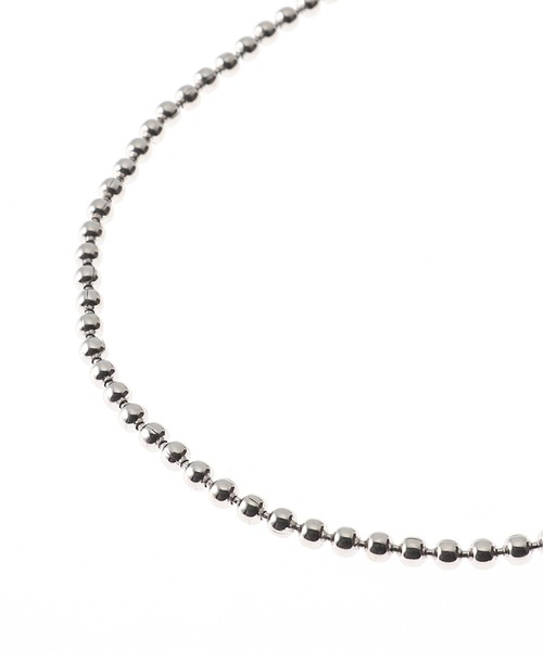 plage（プラージュ）の「【JAMIRAY/ジャミレイ】SP BALLCHAIN チョーカー 37◆（ネックレス・レディース・シルバー・FREE）」の8枚目の写真