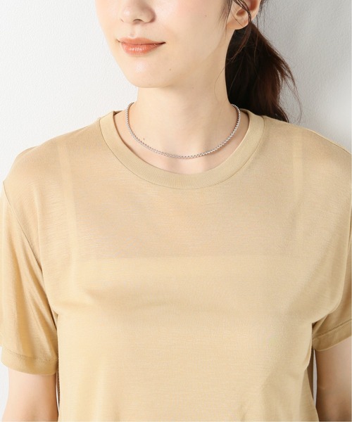 plage（プラージュ）の「【JAMIRAY/ジャミレイ】SP BALLCHAIN チョーカー 37◆（ネックレス・レディース・シルバー・FREE）」の7枚目の写真