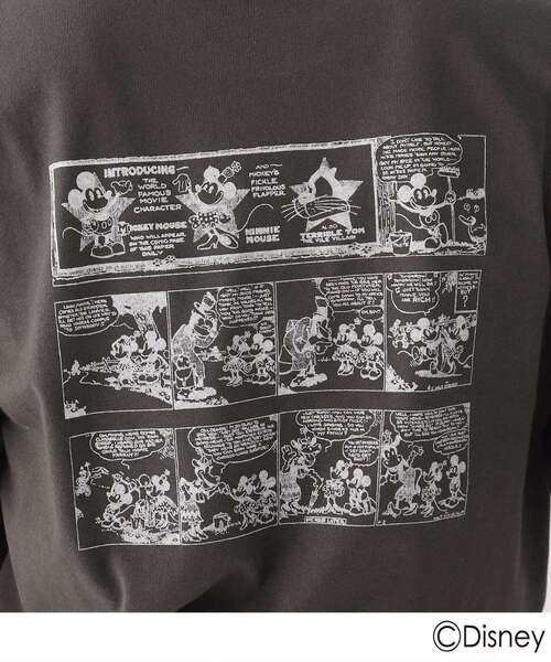 AG by aquagirl（エージーバイアクアガール）の「◆【ミッキー&フレンズ】コミックアートT 限定アイテム（Tシャツ/カットソー・レディース・ライトベージュ/レッド系1/ガンメタ/ホワイト系・38/36）」の8枚目の写真