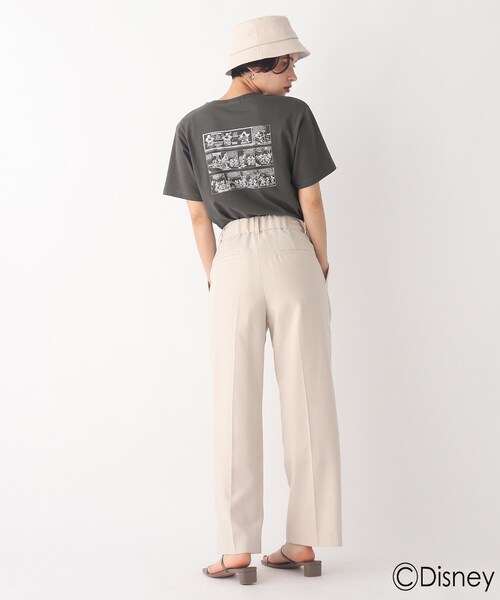 AG by aquagirl（エージーバイアクアガール）の「◆【ミッキー&フレンズ】コミックアートT 限定アイテム（Tシャツ/カットソー・レディース・ライトベージュ/レッド系1/ガンメタ/ホワイト系・38/36）」の17枚目の写真