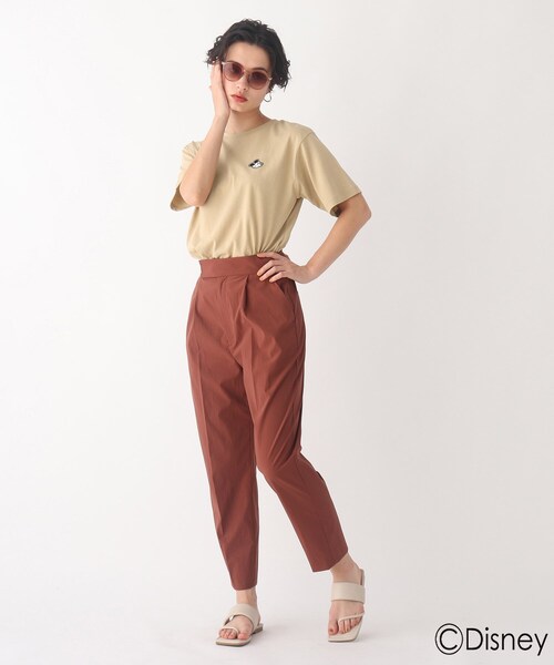 AG by aquagirl（エージーバイアクアガール）の「◆【ミッキー&フレンズ】コミックアートT 限定アイテム（Tシャツ/カットソー・レディース・ライトベージュ/レッド系1/ガンメタ/ホワイト系・38/36）」の19枚目の写真