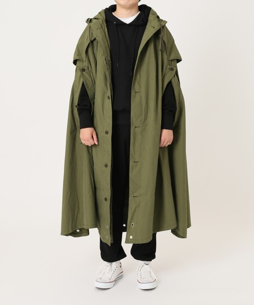 JOURNAL STANDARD relume(ジャーナルスタンダード レリューム)の「【ARMY TWILL/アーミーツイル】別注 テントポンチョ(ポンチョ・メンズ・カーキ・FREE)」の8枚目の写真