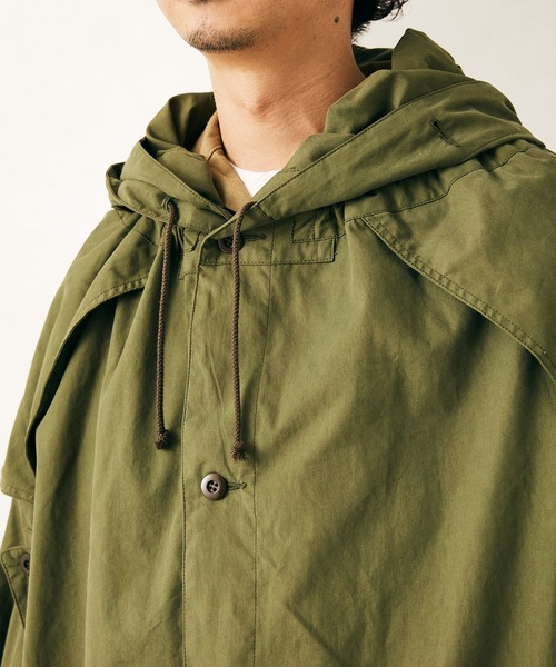 JOURNAL STANDARD relume(ジャーナルスタンダード レリューム)の「【ARMY TWILL/アーミーツイル】別注 テントポンチョ(ポンチョ・メンズ・カーキ・FREE)」の5枚目の写真