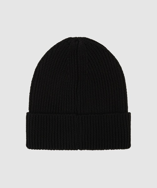 MARCELO BURLON(マルセロ・バーロン)の「CROSS PATCH BEANIE(ニットキャップ/ビーニー・メンズ・ブラック系その他・ONESIZE)」の2枚目の写真